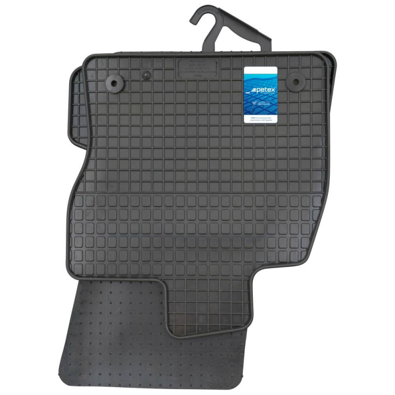 Car rubber mats (FOR YOUR CAR BRAND), Rigum - Black