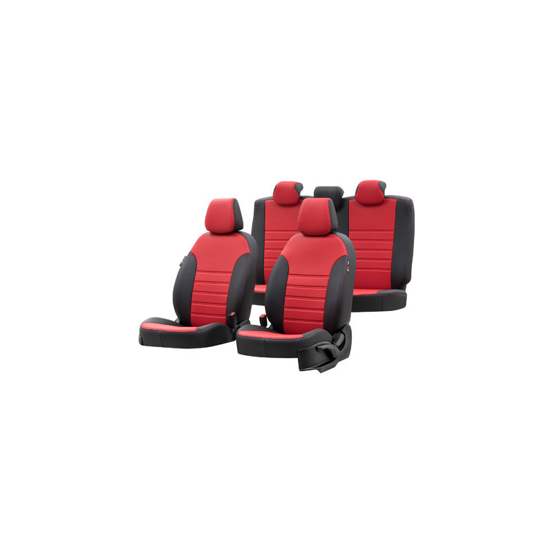 Car seat cover Red / Black