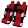 Car seat cover Fantasy Black / White / Red