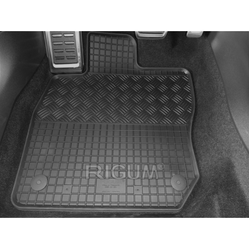 Rubber Car Mats Smart ForFour (2014-...)