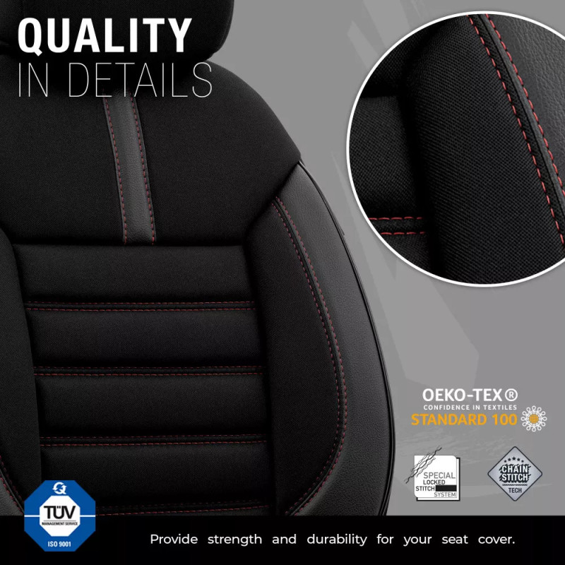 Car seat cover  Limited Black / Grey