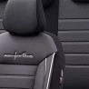 Car seat cover CMF214 Black / White