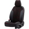 Car seat cover VIP54-LS-101 Black / Red