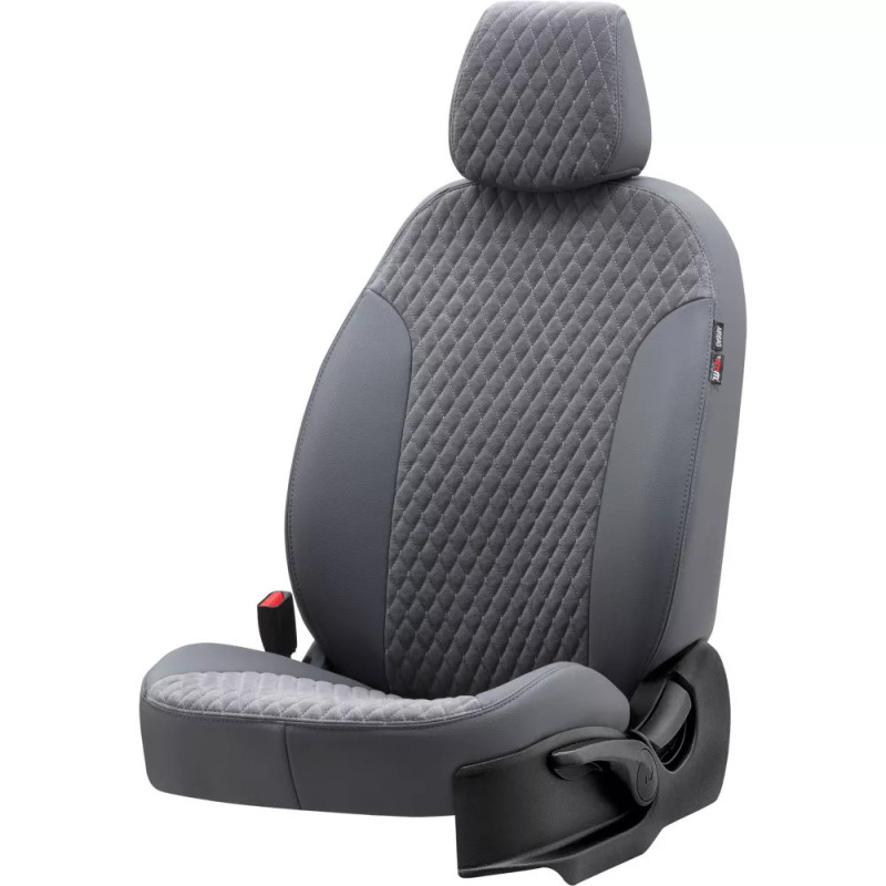 Automašīnas sēdekļa pārvalks VIP57-LS-103 Pelēks
