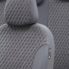 Automašīnas sēdekļa pārvalks VIP57-LS-103 Pelēks
