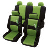 Car seat cover Gecko Black / Green