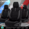 Чехол на сиденье автомобиля Limited Черный / Красный