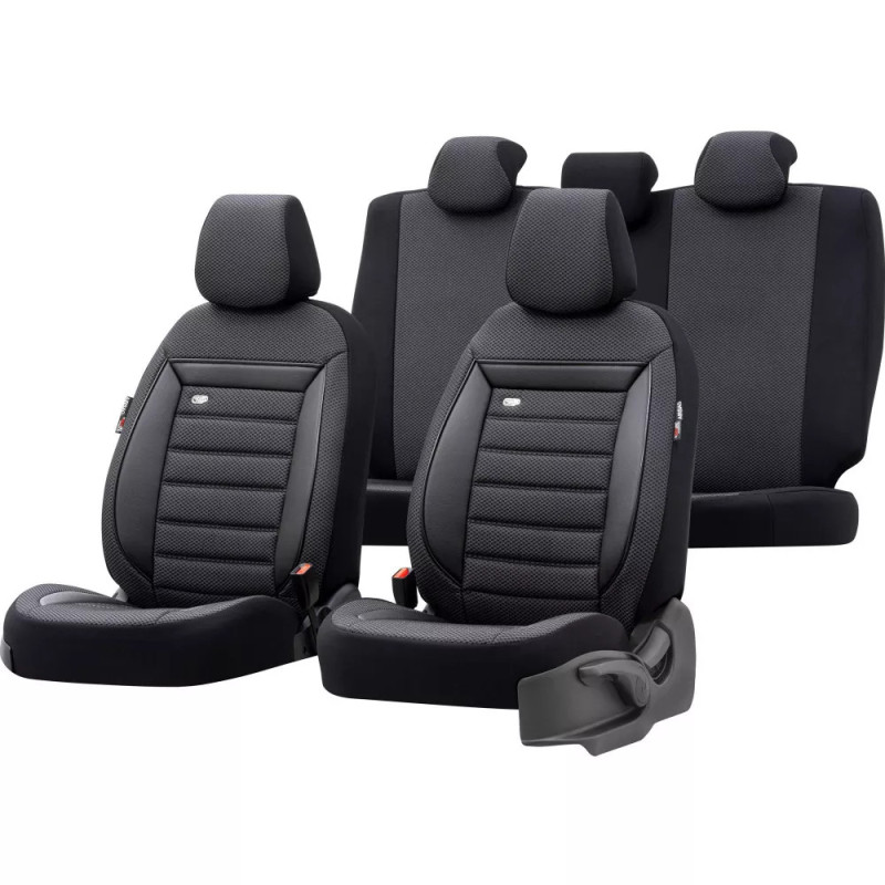 Car seat cover Prestige Black / Gray
