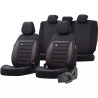 Car seat cover Prestige Black / Red edges