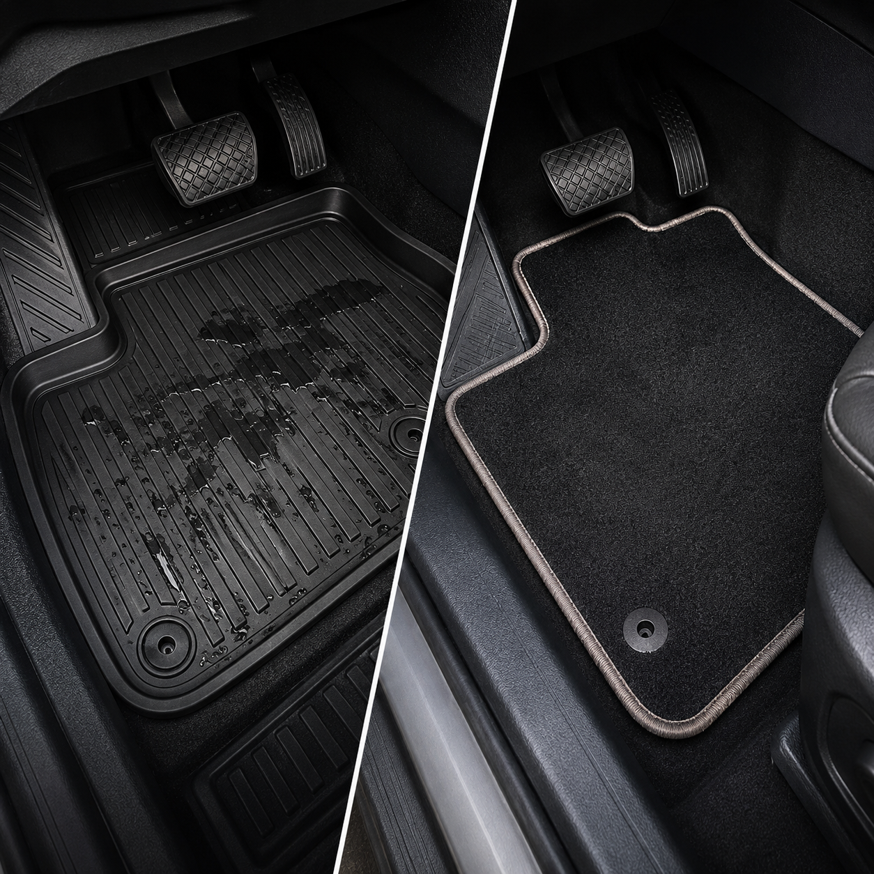How to Choose Car Mats: Rubber or Textile?